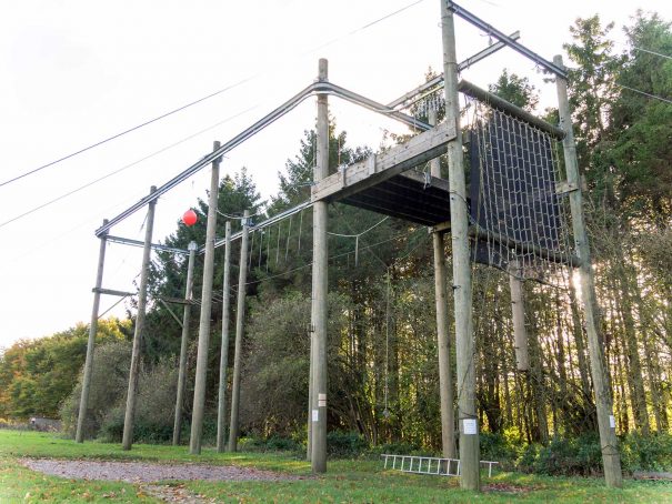 The Sky Ropes (High Ropes) at Thornbridge Outdoors