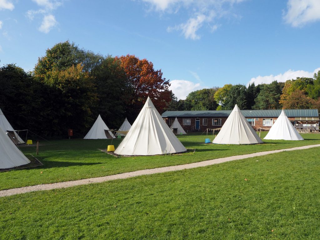 The teepee village