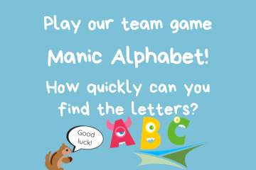 Activity Week 8 – Manic Alphabet