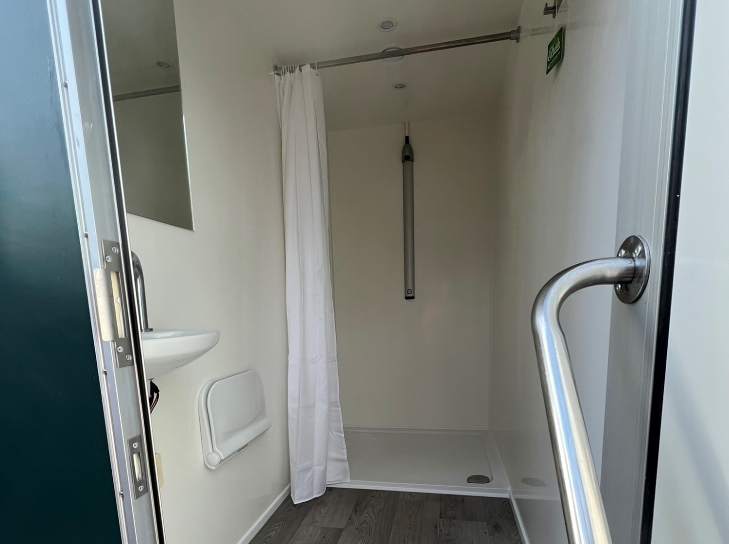 Shower trailer for campers